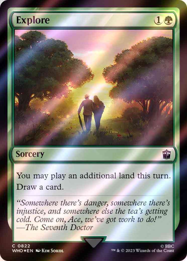 Explore [822] [Universes Beyond: Doctor Who] [Surge Foil]