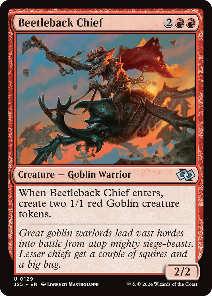 Beetleback Chief [129] [Foundations: Jumpstart] [Non-Foil]