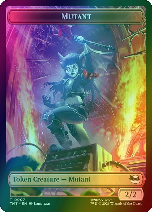 Mutagen Token (09) // Mutant Token (07) [Teenage Mutant Ninja Turtles: Tokens] [Foil]