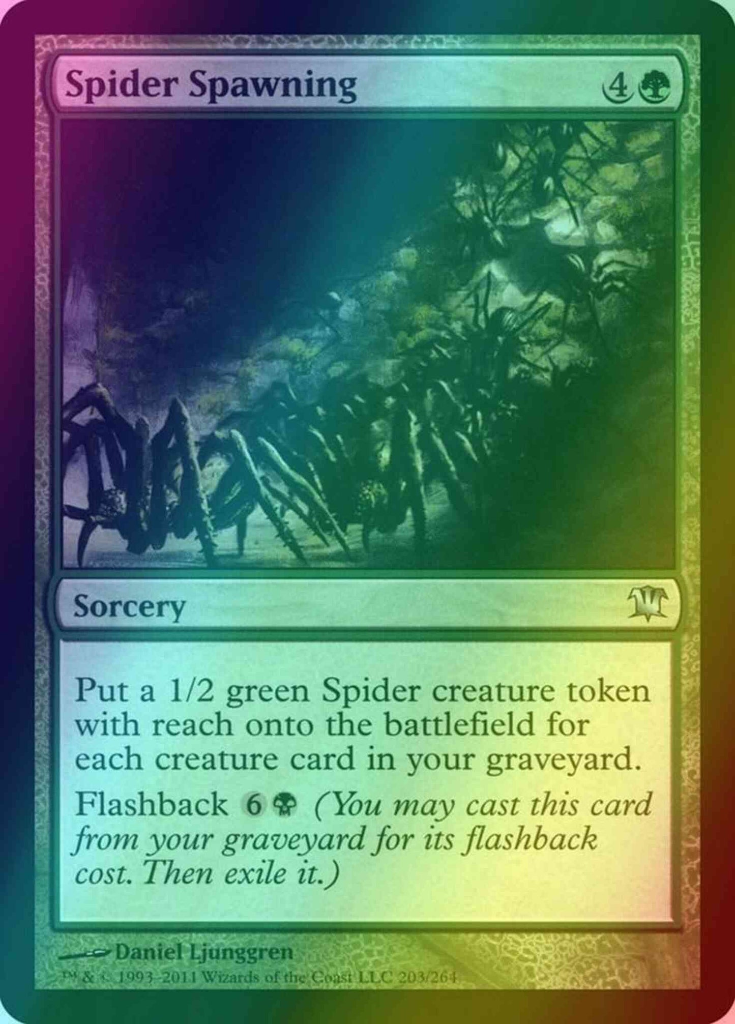 Spider Spawning [203] [Innistrad] [Foil]