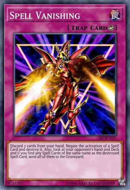 Spell Vanishing - DR1-EN263 - Rare - Unlimited