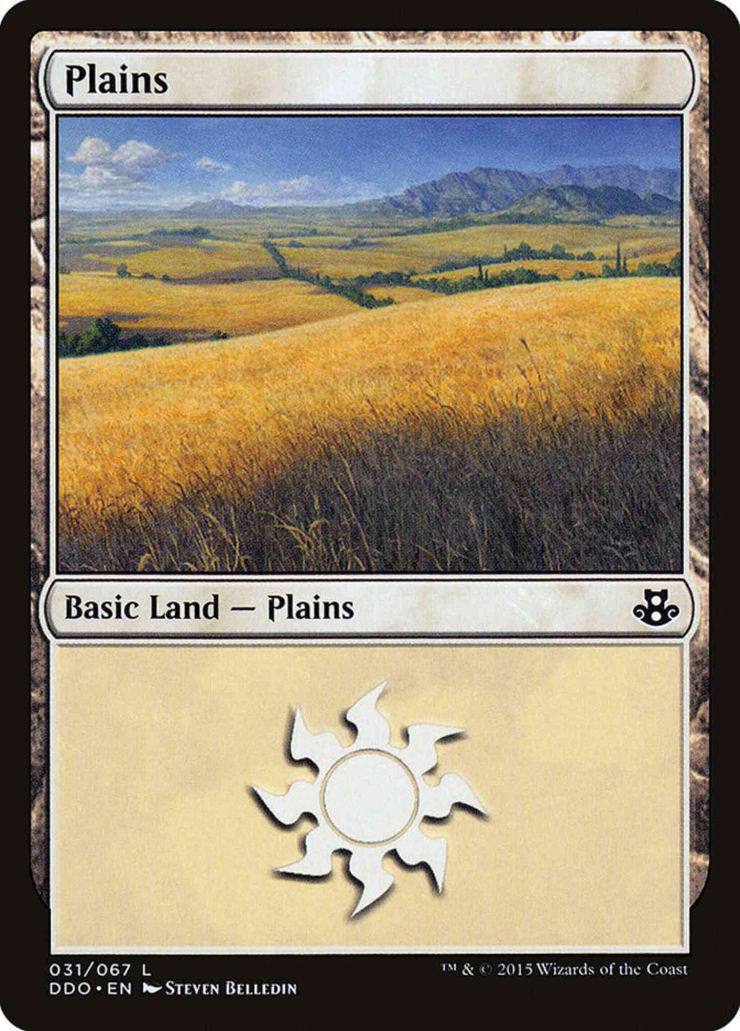Plains [31] [Duel Decks Elspeth vs Kiora] [Non-Foil]