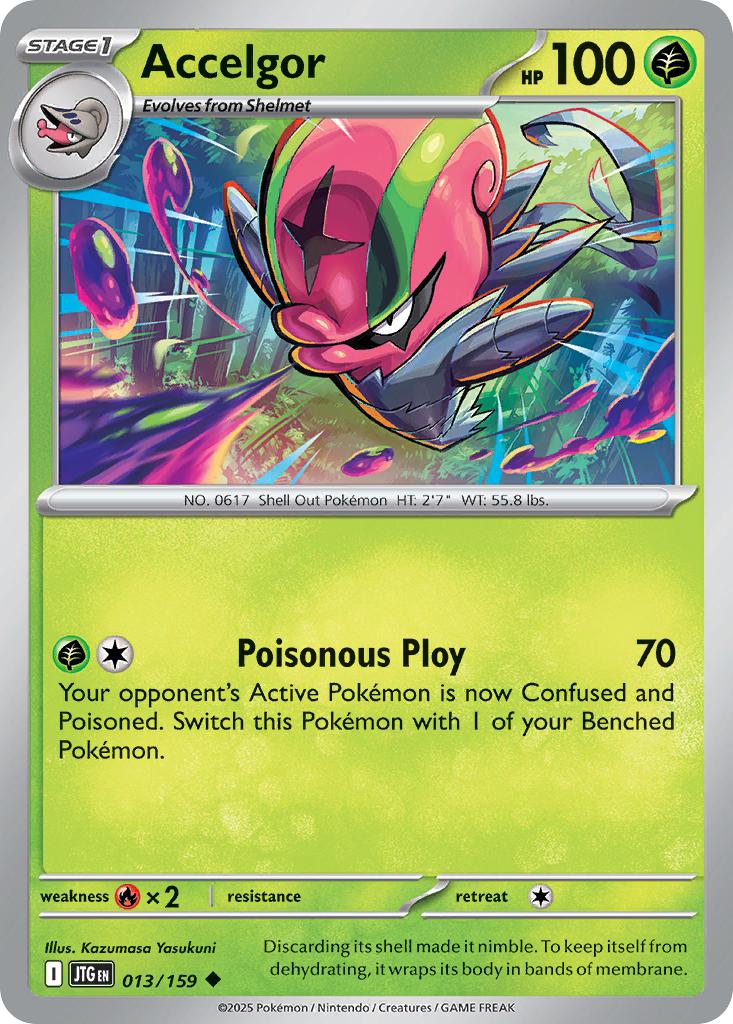 Accelgor - 013/159 - Uncommon [sv09-013] [Non-Holo]