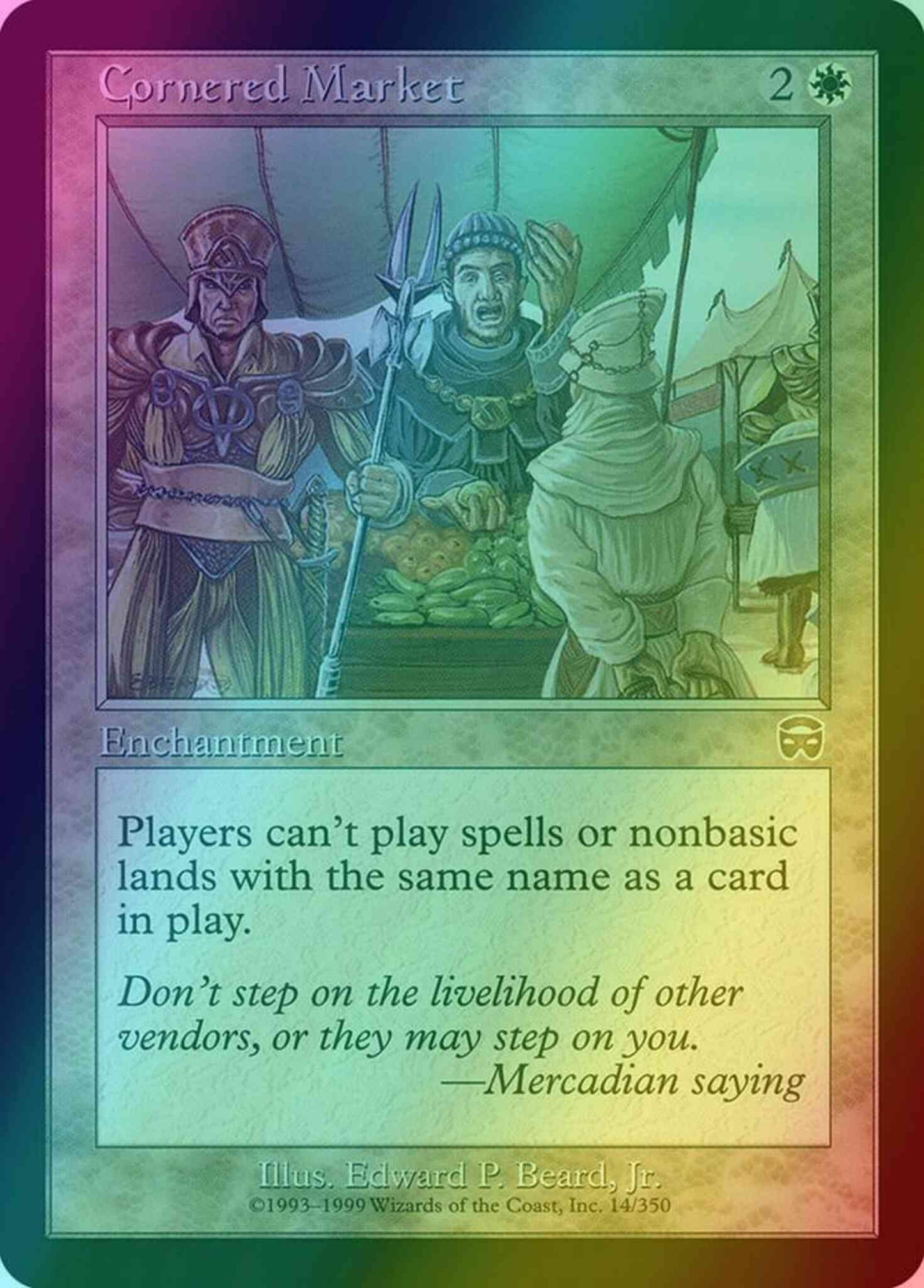 Cornered Market [14] [Mercadian Masques] [Foil]
