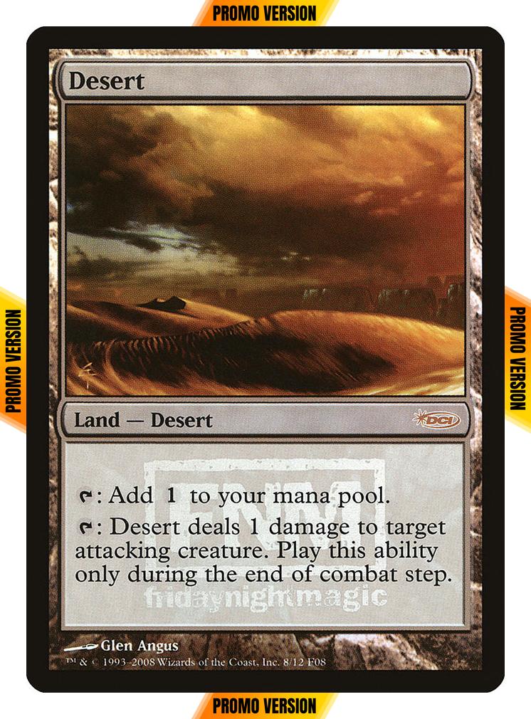 Desert [Friday Night Magic 2008] [Foil]