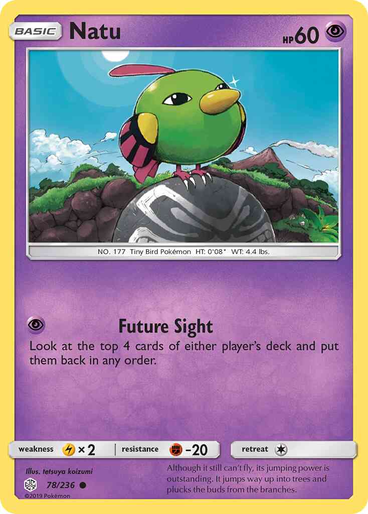 Natu - 78/236 - Common [sm12-78] [Reverse Holo]