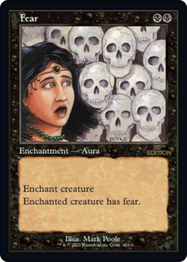 Fear [402] [Retro Frame] [30th Anniversary Edition] [Non-Foil]