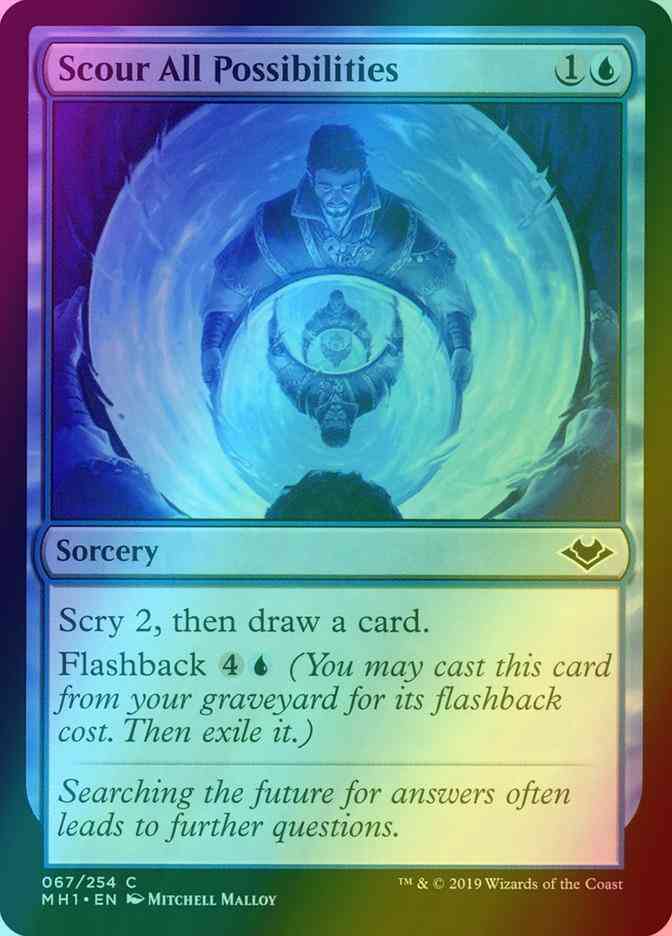 Scour All Possibilities [67] [Modern Horizons] [Foil]