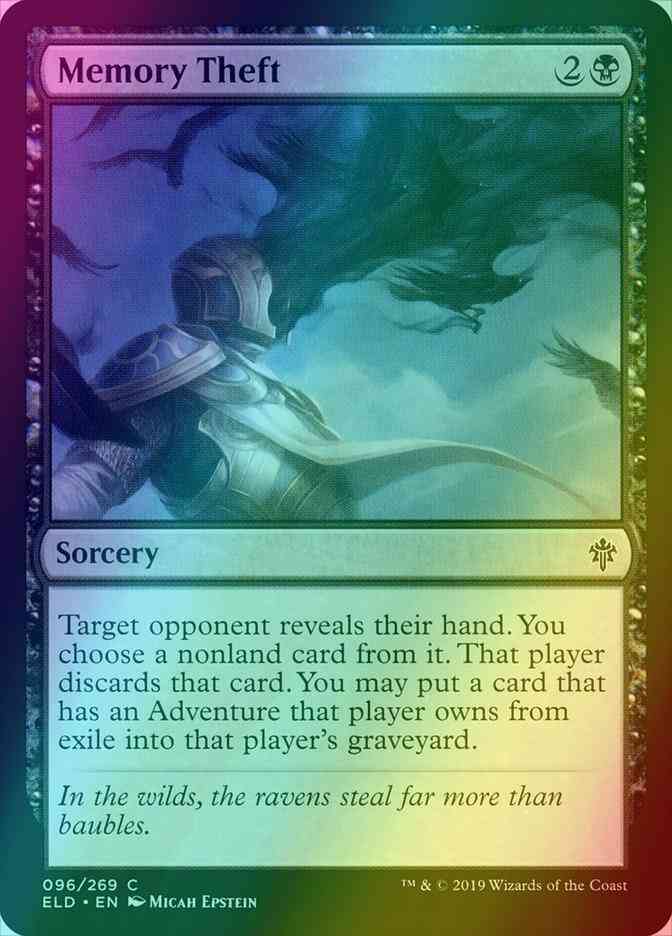 Memory Theft [96] [Throne of Eldraine] [Foil]
