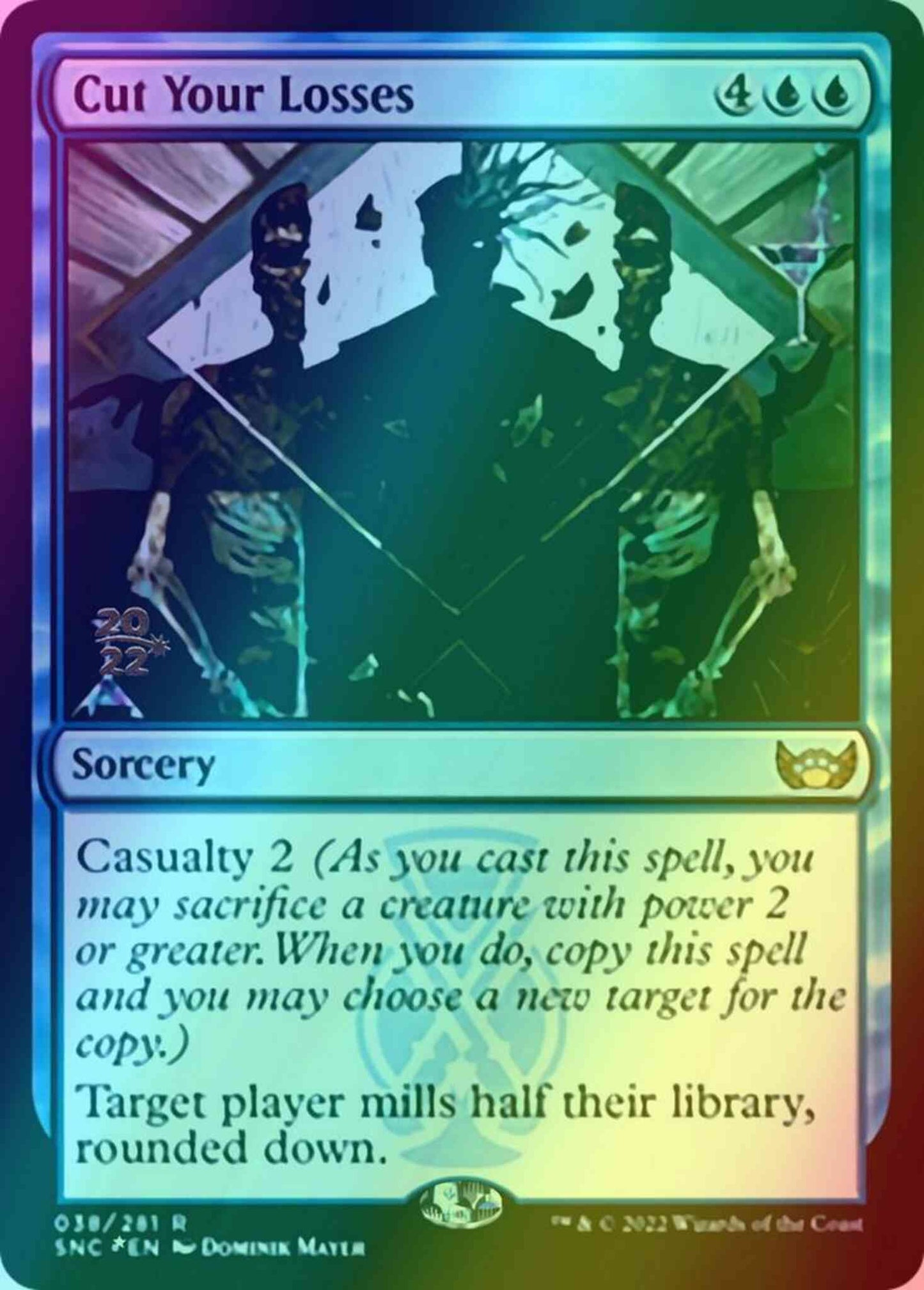 Cut Your Losses [Prerelease] [38s] [Streets of New Capenna: Promos] [Foil]