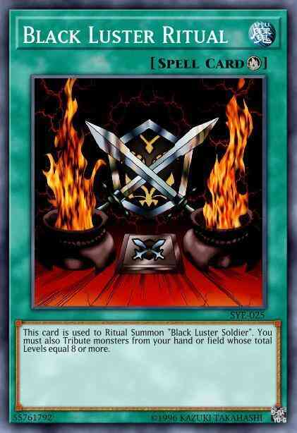 Black Luster Ritual - SYE-025 - Super Rare - Unlimited