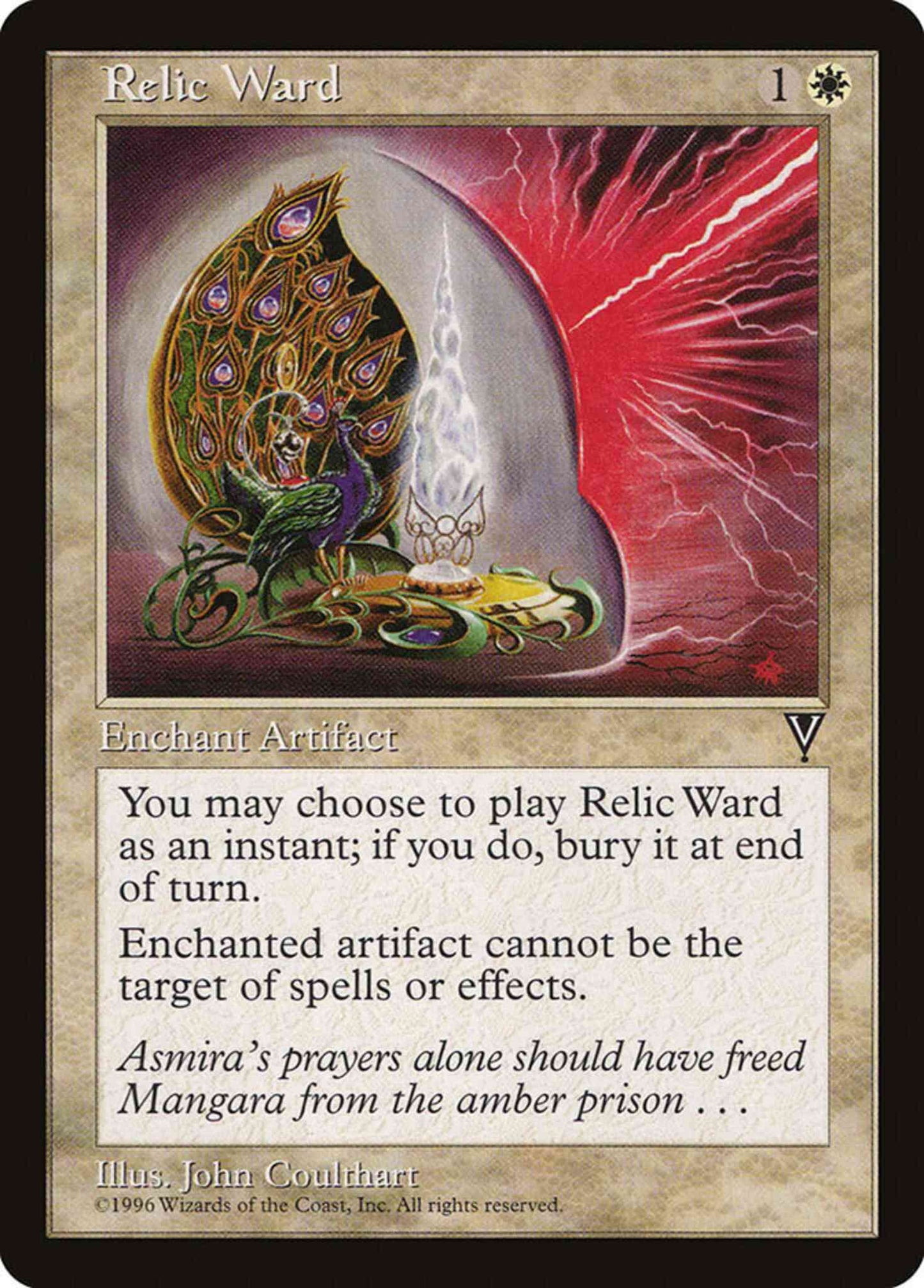 Relic Ward [16] [Visions] [Non-Foil]