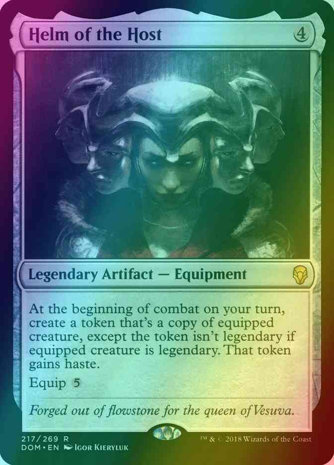Helm of the Host [217] [Dominaria] [Foil]