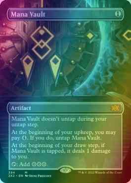 Mana Vault [394] [Borderless] [Double Masters 2022] [Foil]