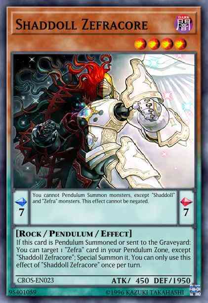 Shaddoll Zefracore - CROS-EN023 - Common - 1st Edition