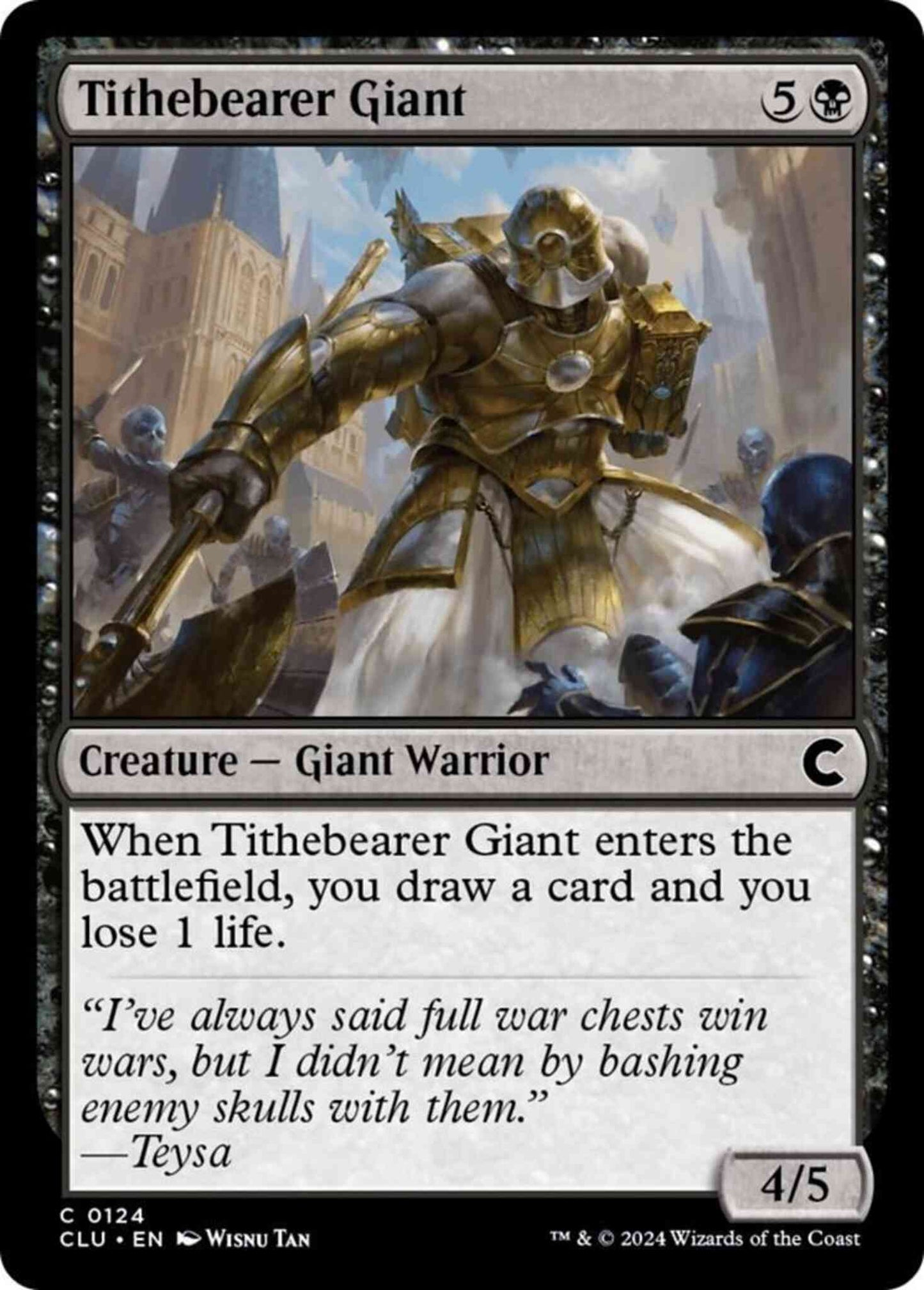 Tithebearer Giant [124] [Ravnica: Clue Edition] [Non-Foil]