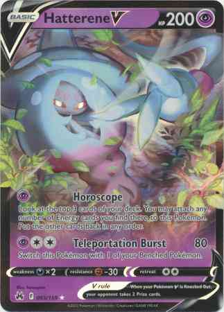 Hatterene V - 065/159 - Rare Holo V [swsh125-065] [Ultra]