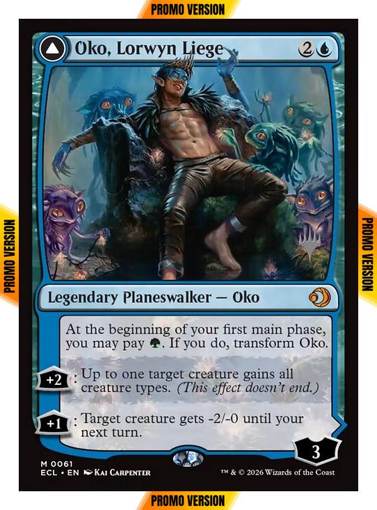 Oko, Lorwyn Liege // Oko, Shadowmoor Scion [61p] [Promo Pack] [Lorwyn Eclipsed: Promos] [Non-Foil]