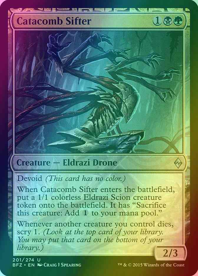 Catacomb Sifter [201] [Battle for Zendikar] [Foil]