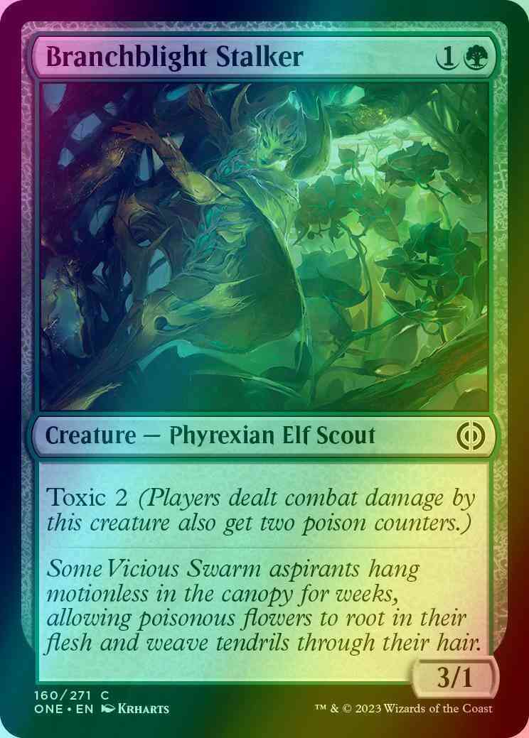 Branchblight Stalker [160] [Phyrexia: All Will Be One] [Foil]