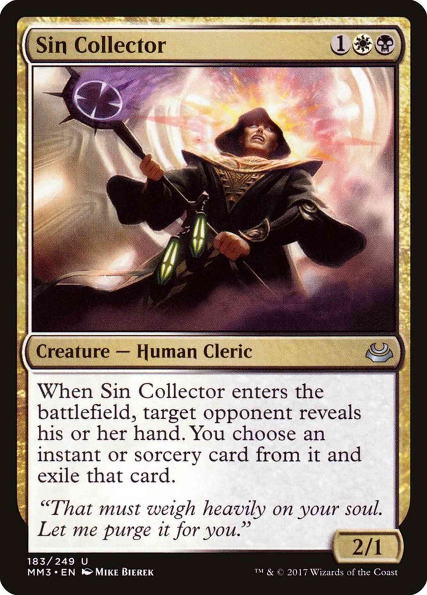 Sin Collector [183] [Modern Masters 2017] [Non-Foil]
