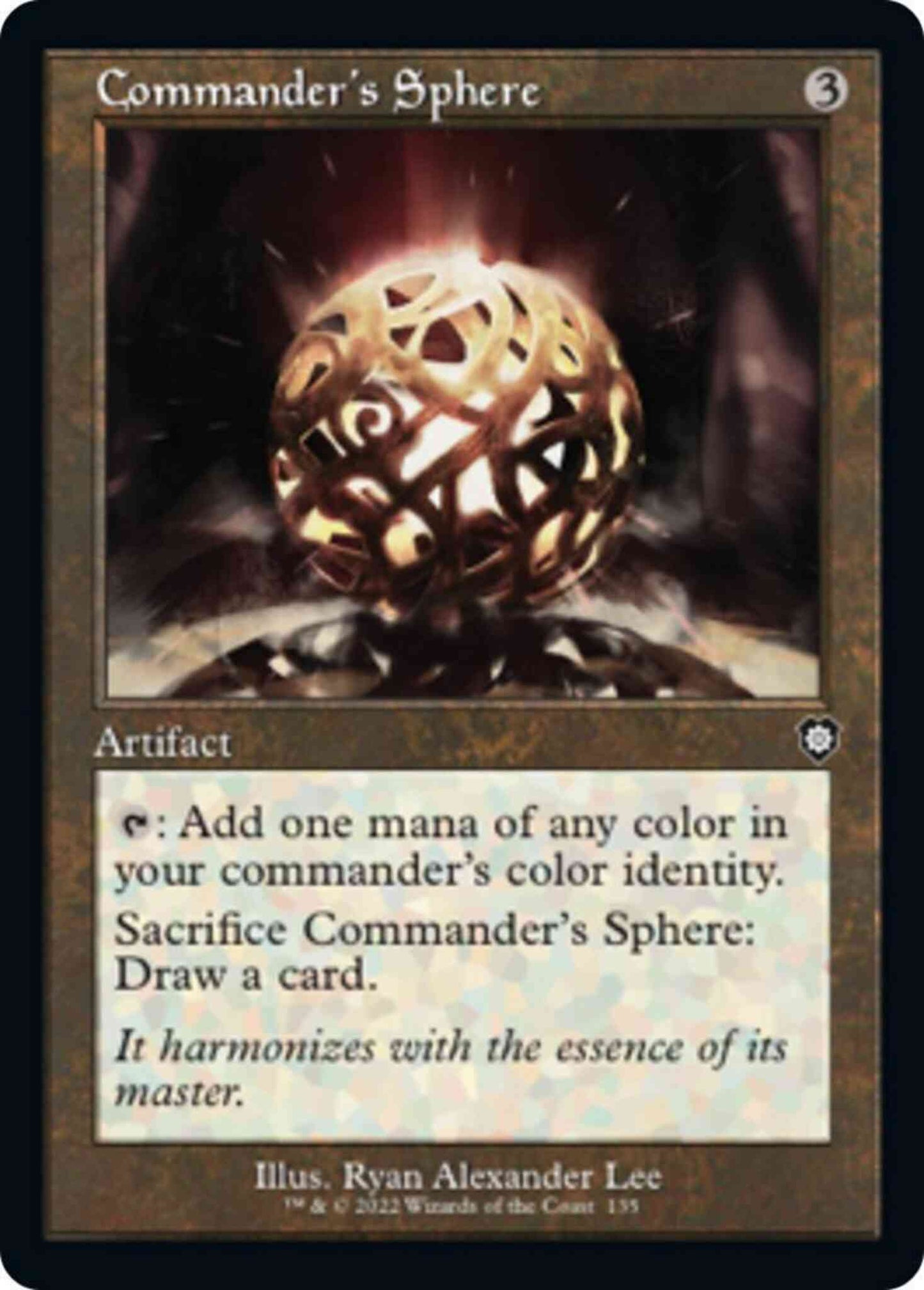 Commander's Sphere [135] [Retro Frame] [The Brothers' War: Commander] [Non-Foil]
