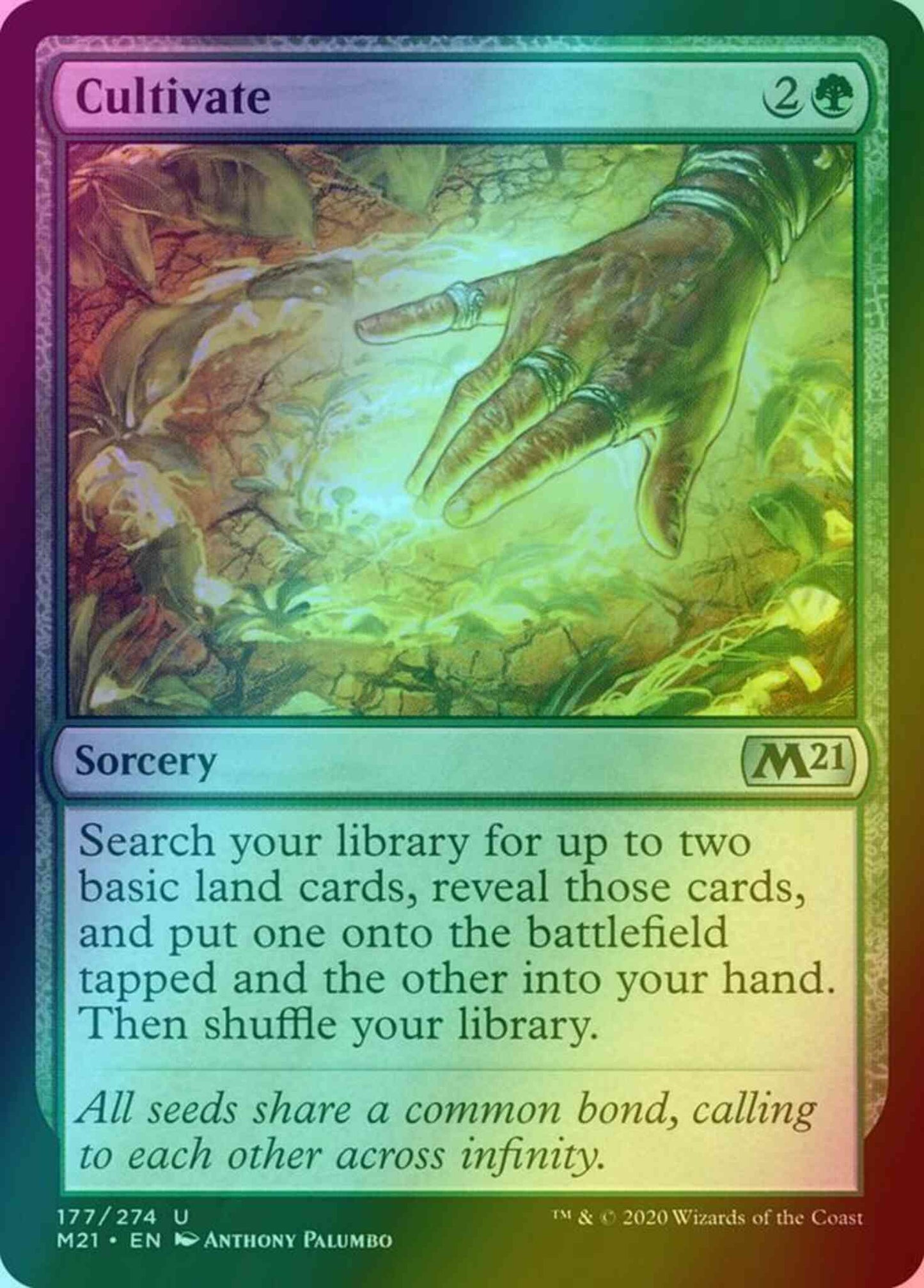 Cultivate [177] [Core Set 2021] [Foil]