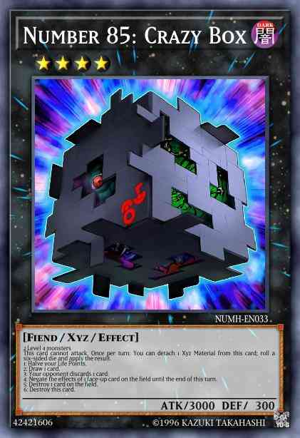 Number 85: Crazy Box - NUMH-EN033 - Super Rare - Unlimited