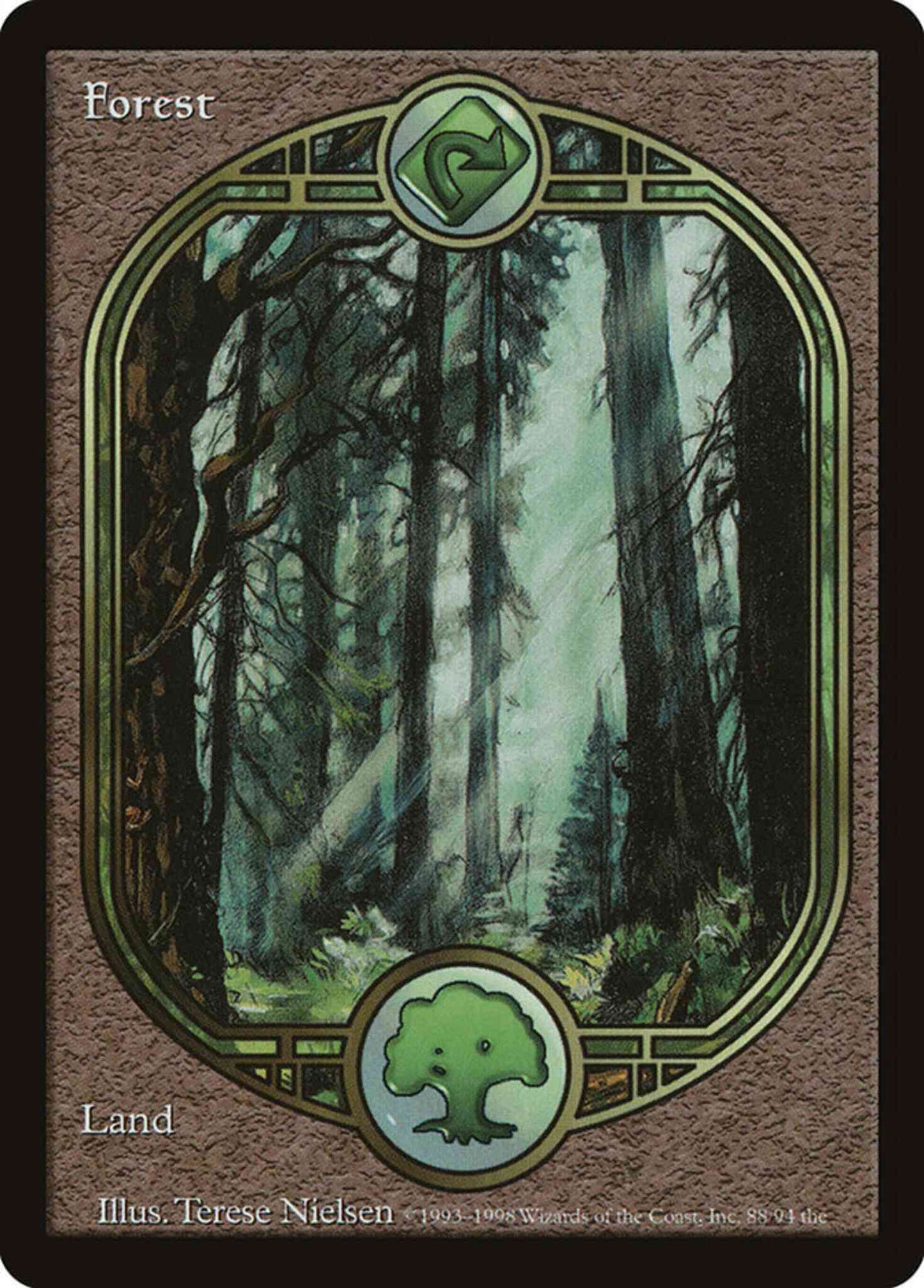 Forest [88] [Full Art] [Unglued] [Non-Foil]
