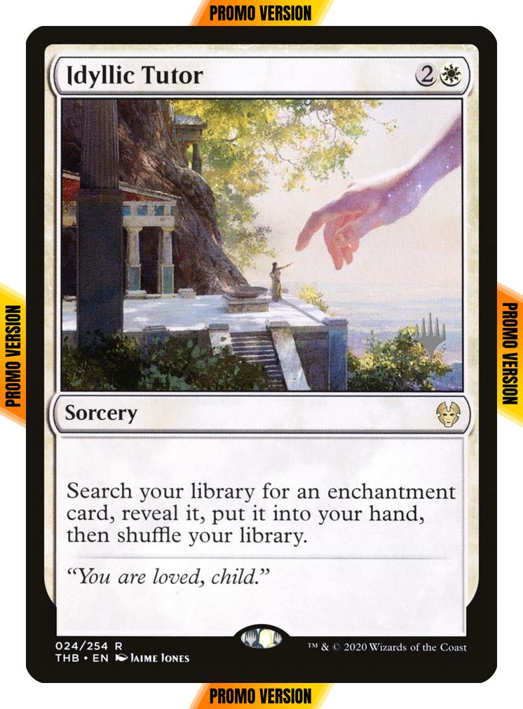 Idyllic Tutor [24p] [Promo Pack] [Theros Beyond Death Promos] [Foil]