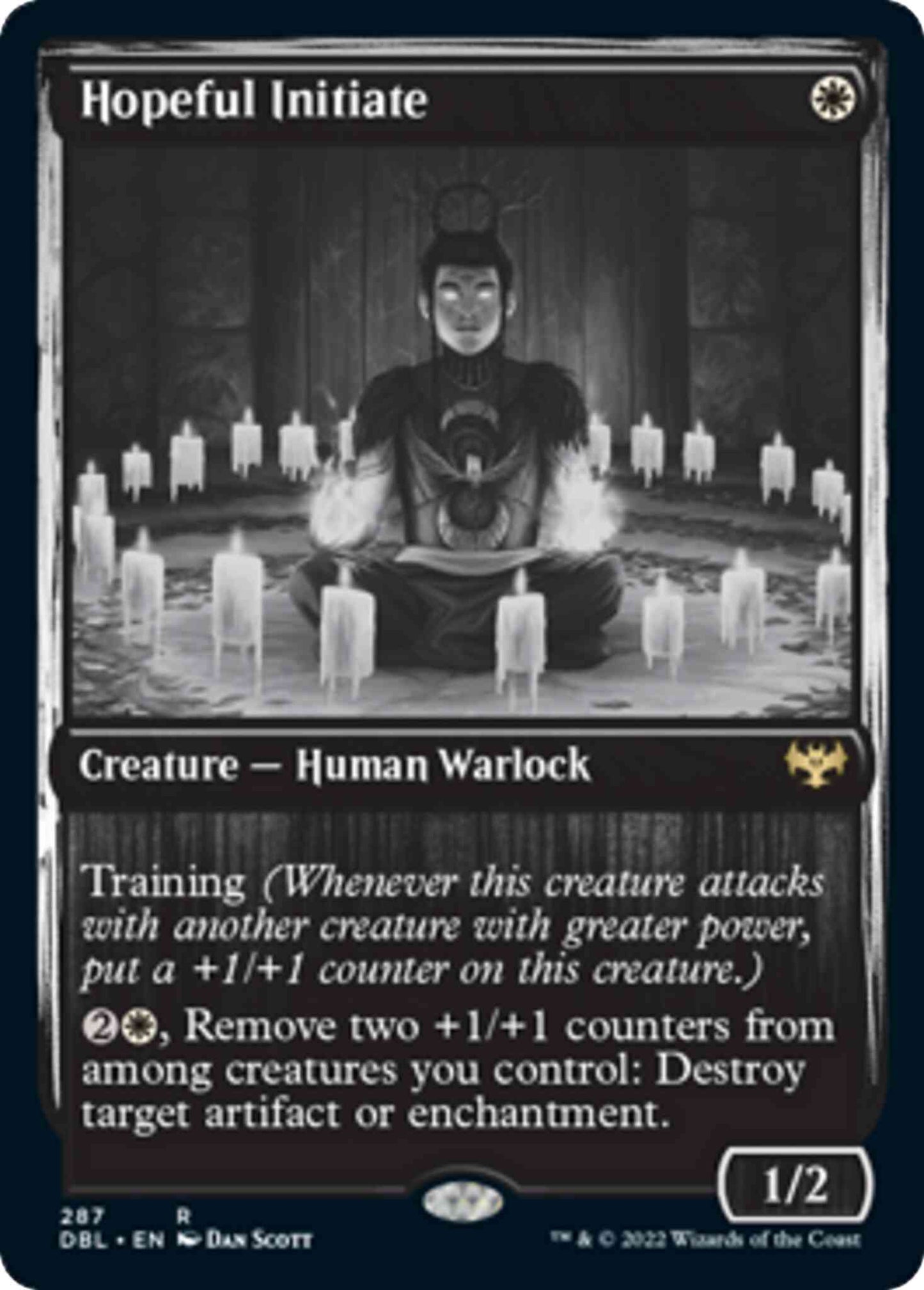 Hopeful Initiate [287] [Innistrad: Double Feature] [Non-Foil]