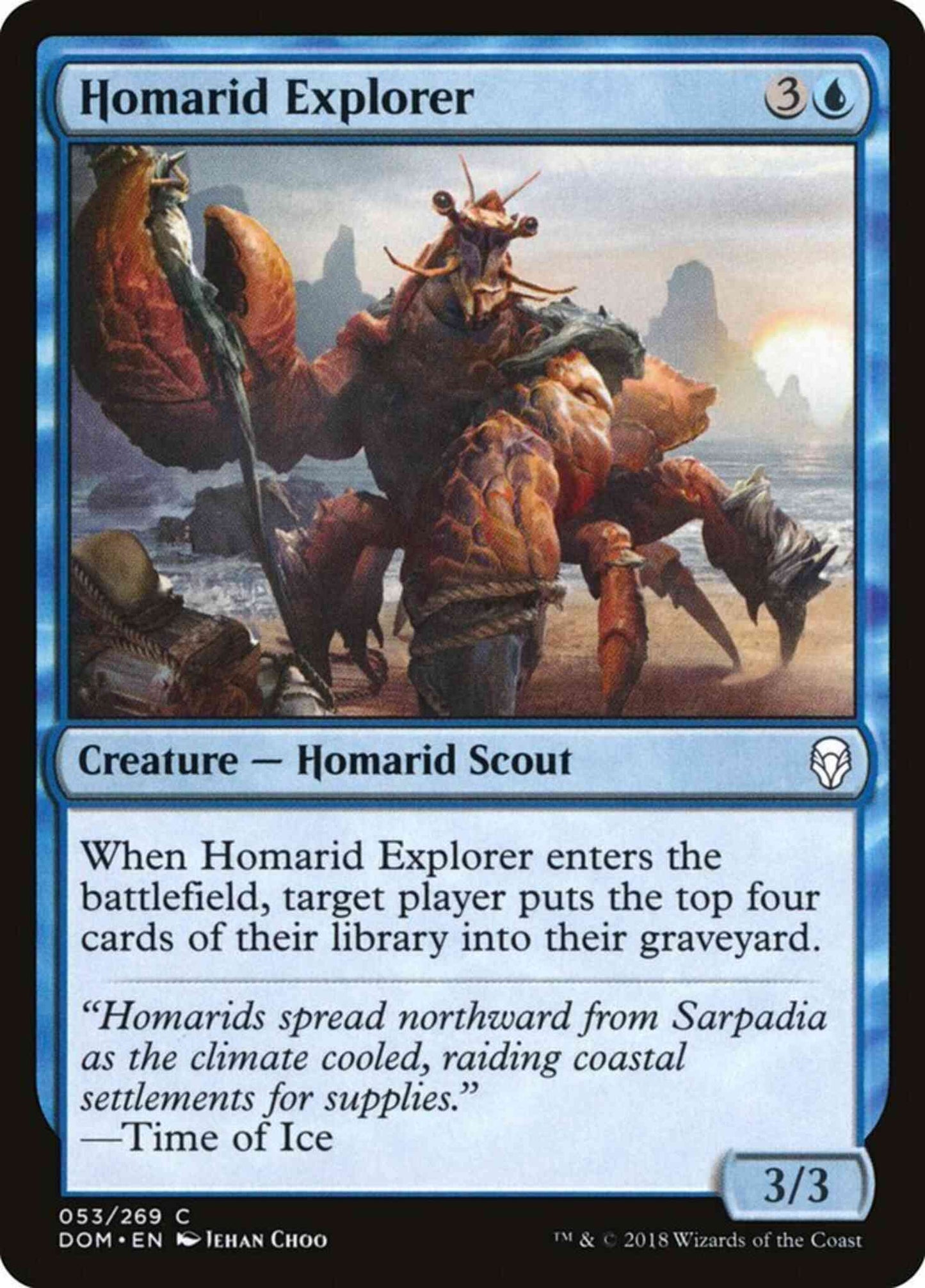 Homarid Explorer [53] [Dominaria] [Non-Foil]
