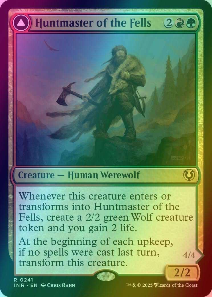 Huntmaster of the Fells // Ravager of the Fells [241] [Innistrad Remastered] [Foil]