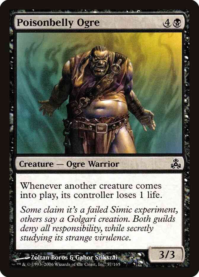 Poisonbelly Ogre [57] [Guildpact] [Non-Foil]