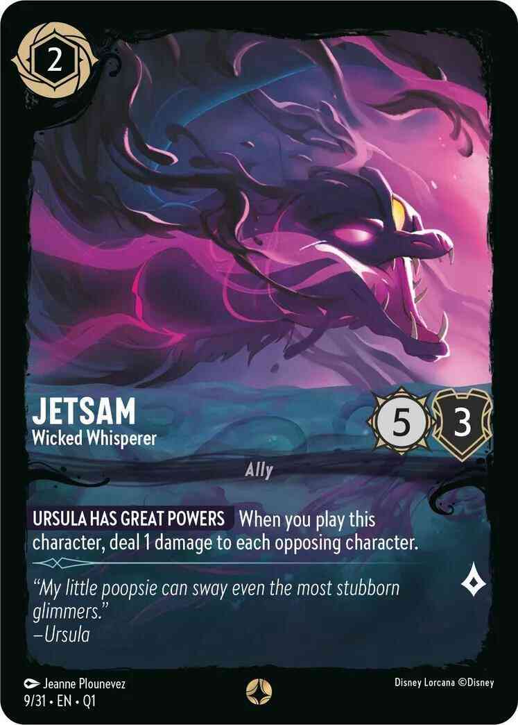 Jetsam - Wicked Whisperer - 9/31 [Illumineer's Quest: Deep Trouble] [Non-Foil]