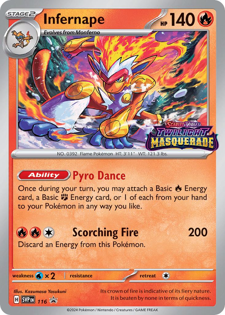 Infernape - 116 - Promo [Prerelease] [svp-116] [Holo]