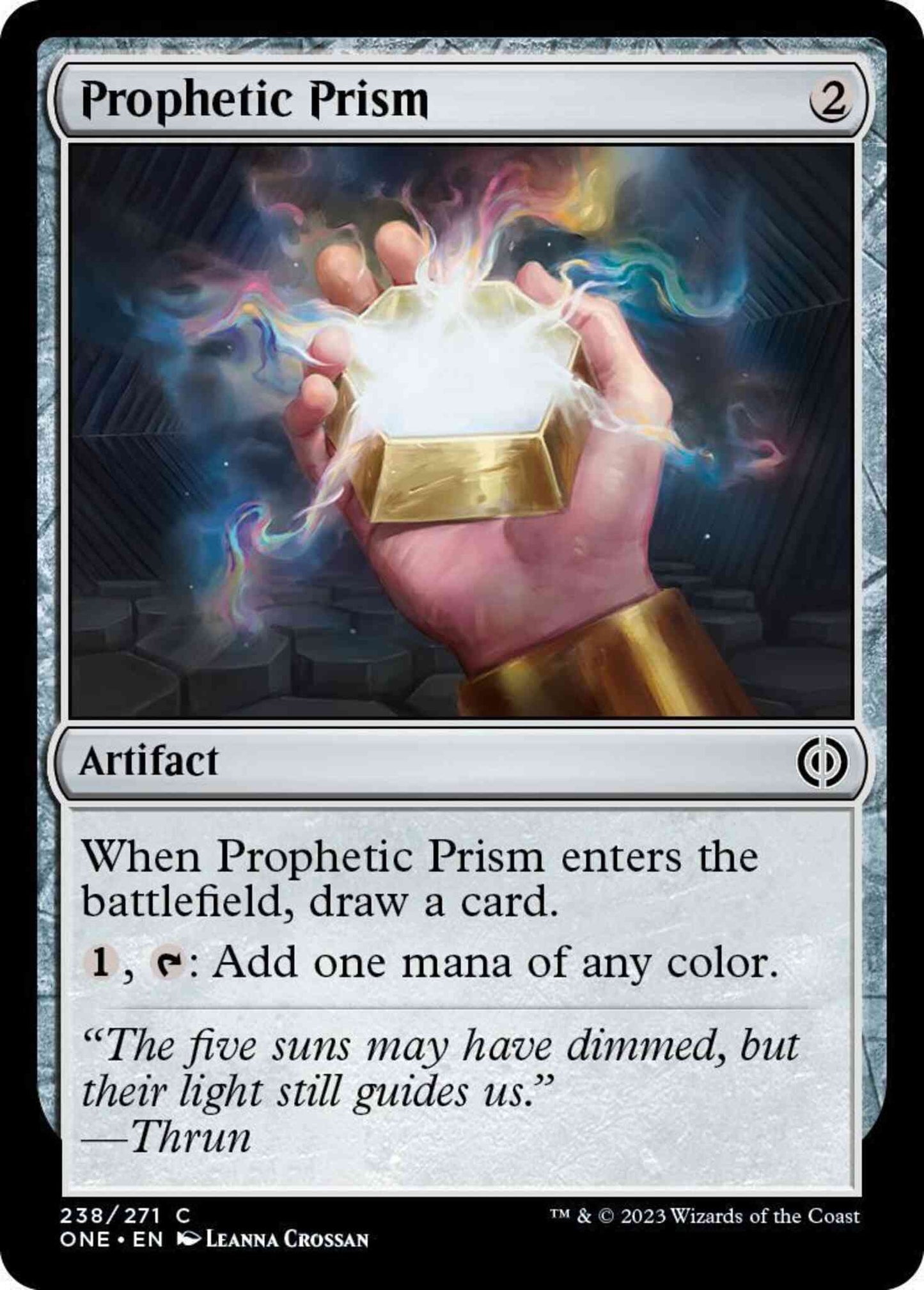 Prophetic Prism [238] [Phyrexia: All Will Be One] [Non-Foil]
