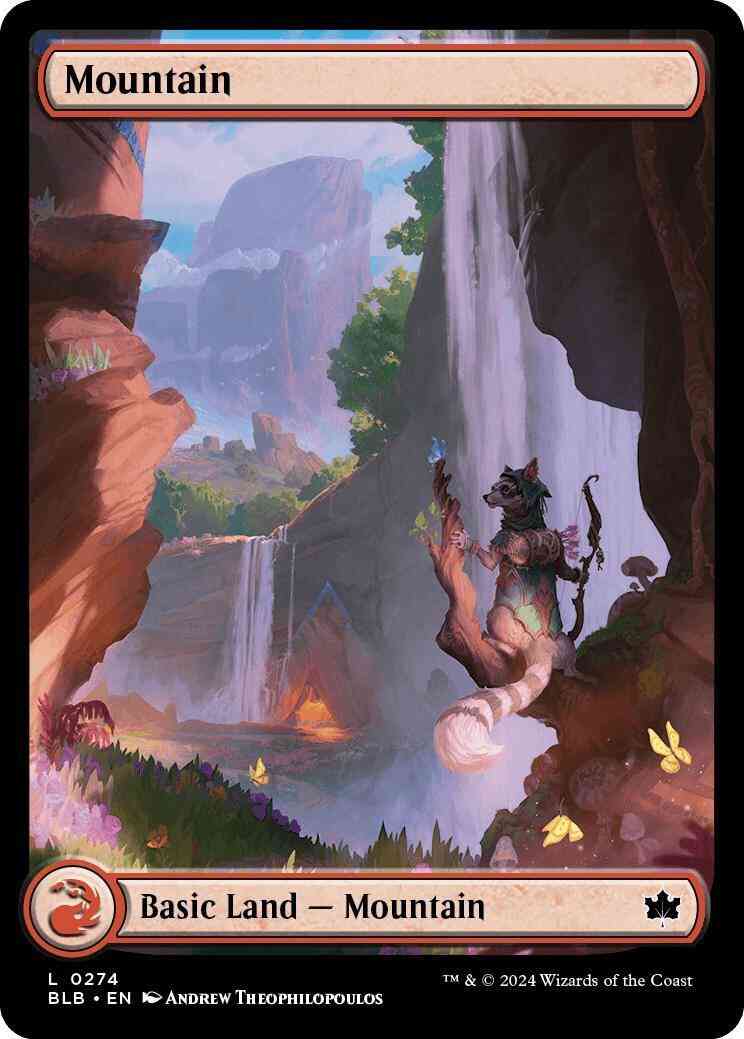 Mountain [274] [Full Art] [Spring] [Bloomburrow] [Non-Foil]