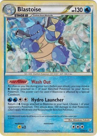 Blastoise - Shattered Holo  -  13/95 - Rare [hgss2-13] [Holo]