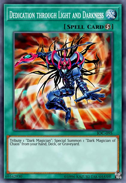 Dedication through Light and Darkness - DR2-EN096 - Super Rare - Unlimited