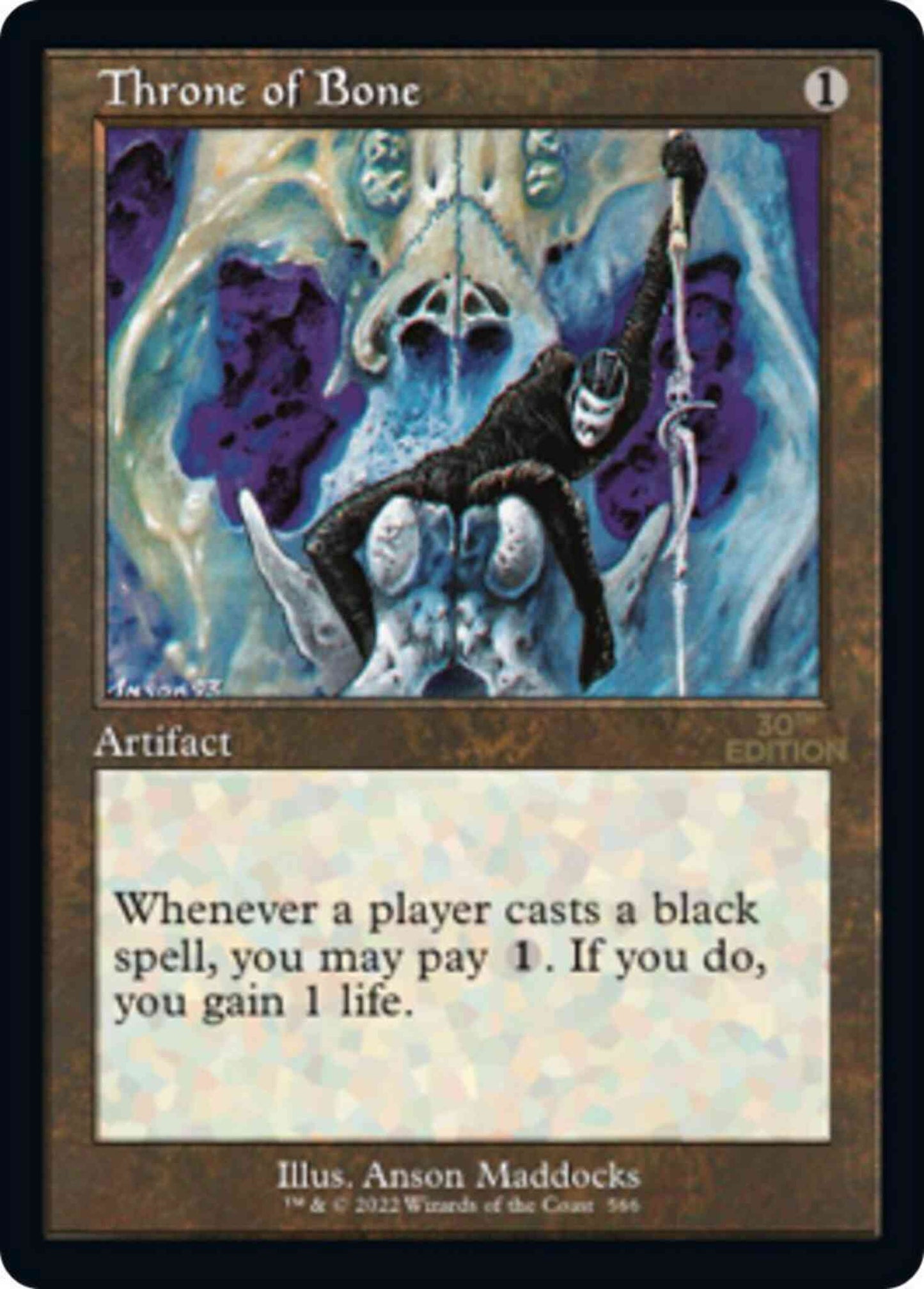 Throne of Bone [566] [Retro Frame] [30th Anniversary Edition] [Non-Foil]