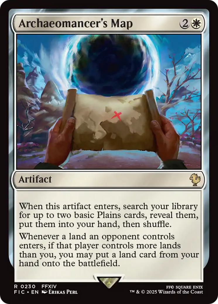 Archaeomancer's Map [230] [FINAL FANTASY: Commander] [Non-Foil]