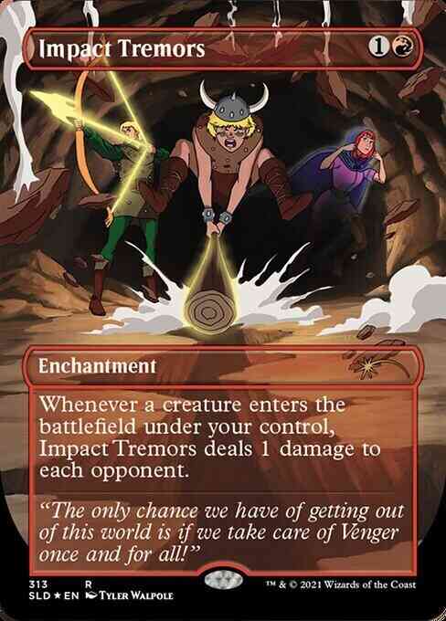 Impact Tremors [0313] [Saturday Morning D&D] [Secret Lair Drop] [Non-Foil]