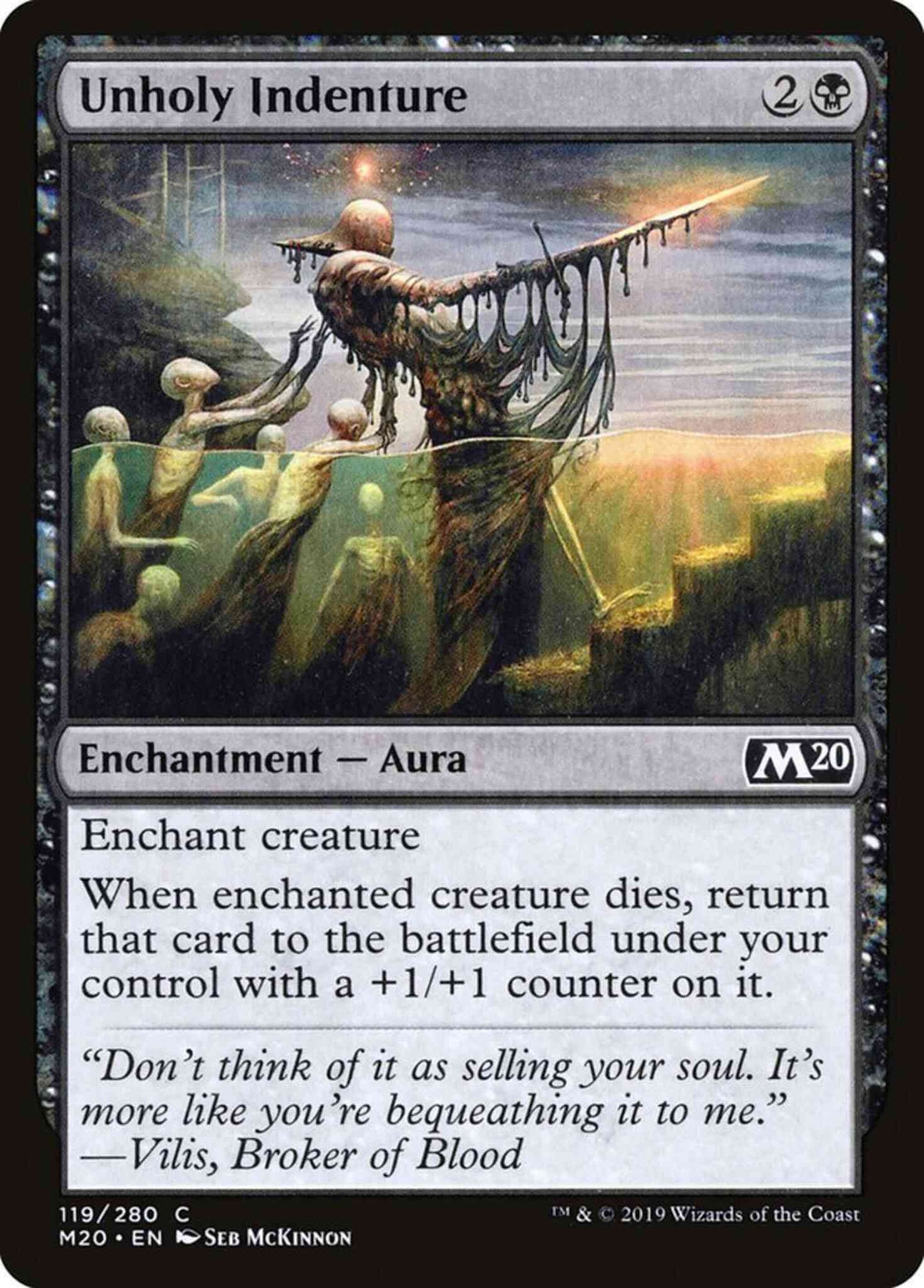 Unholy Indenture [119] [Core Set 2020] [Non-Foil]