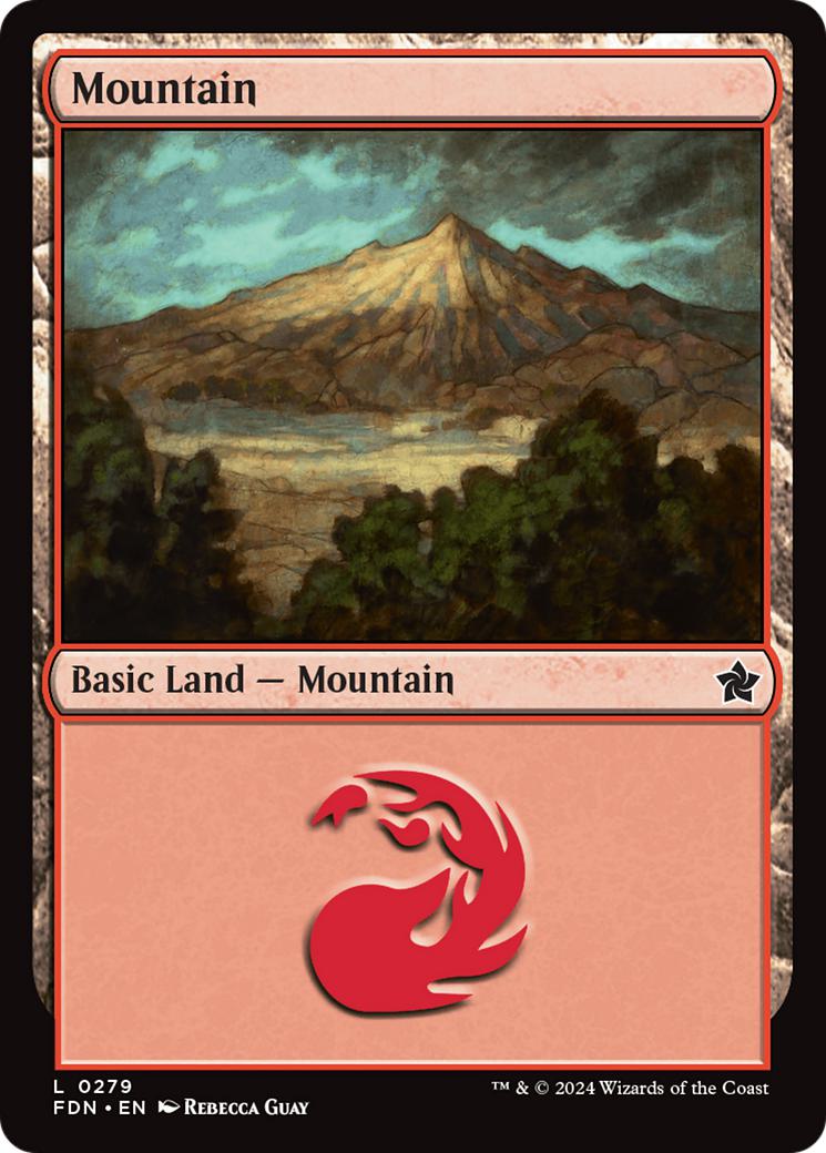 Mountain [279] [Foundations] [Non-Foil]