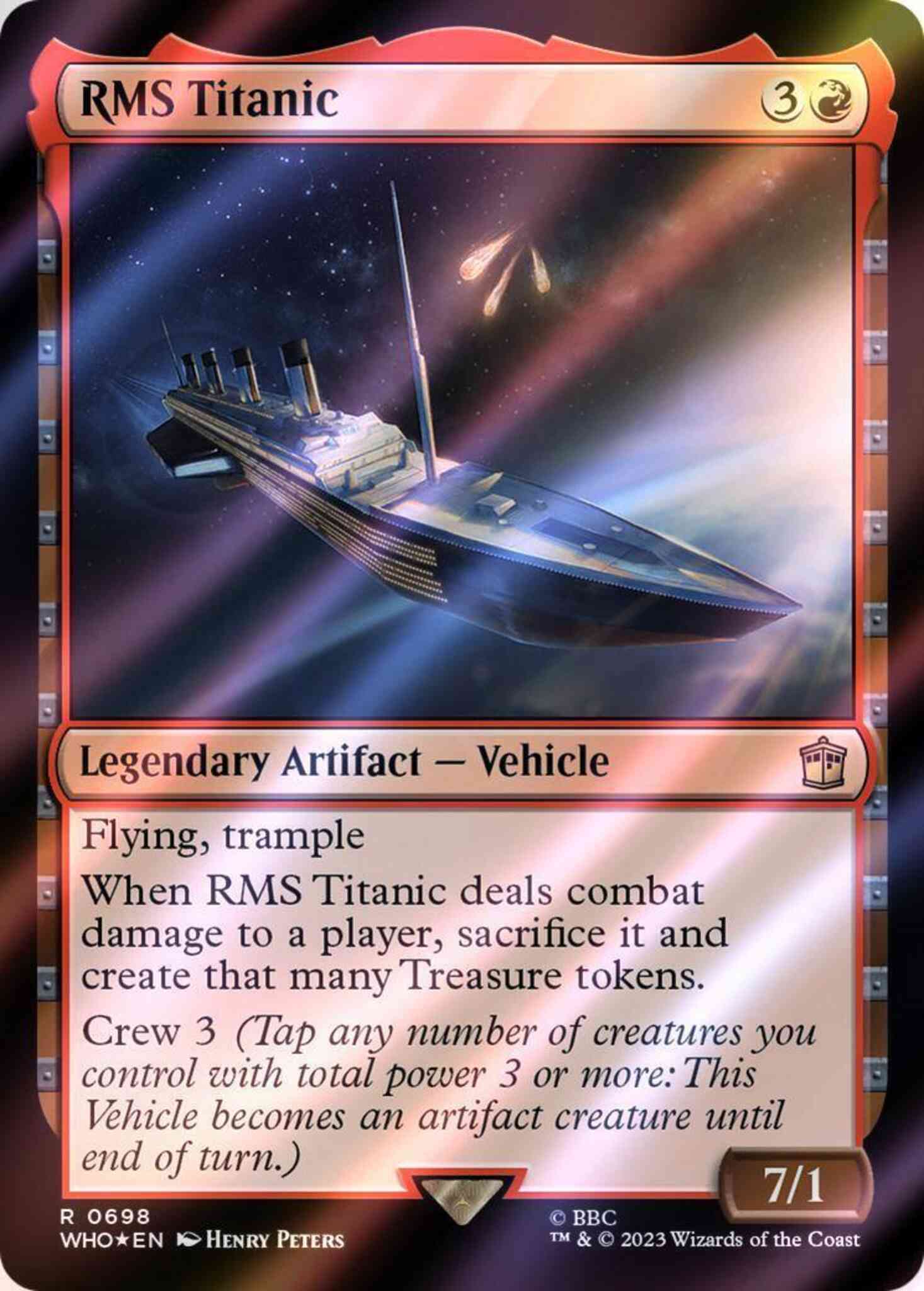 RMS Titanic [698] [Universes Beyond: Doctor Who] [Surge Foil] – Face to ...