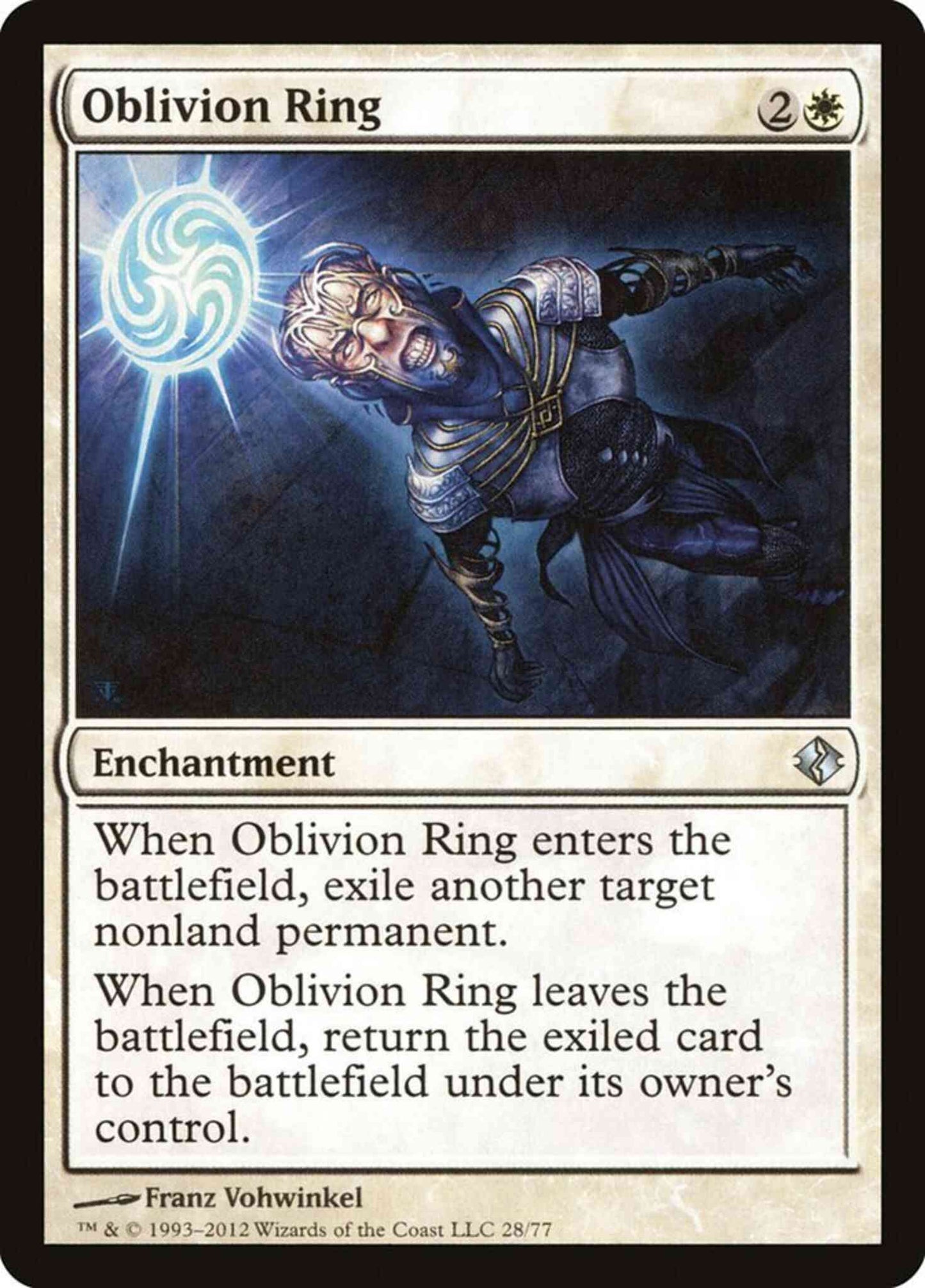 Oblivion Ring [28] [Duel Decks Venser vs Koth] [Non-Foil]