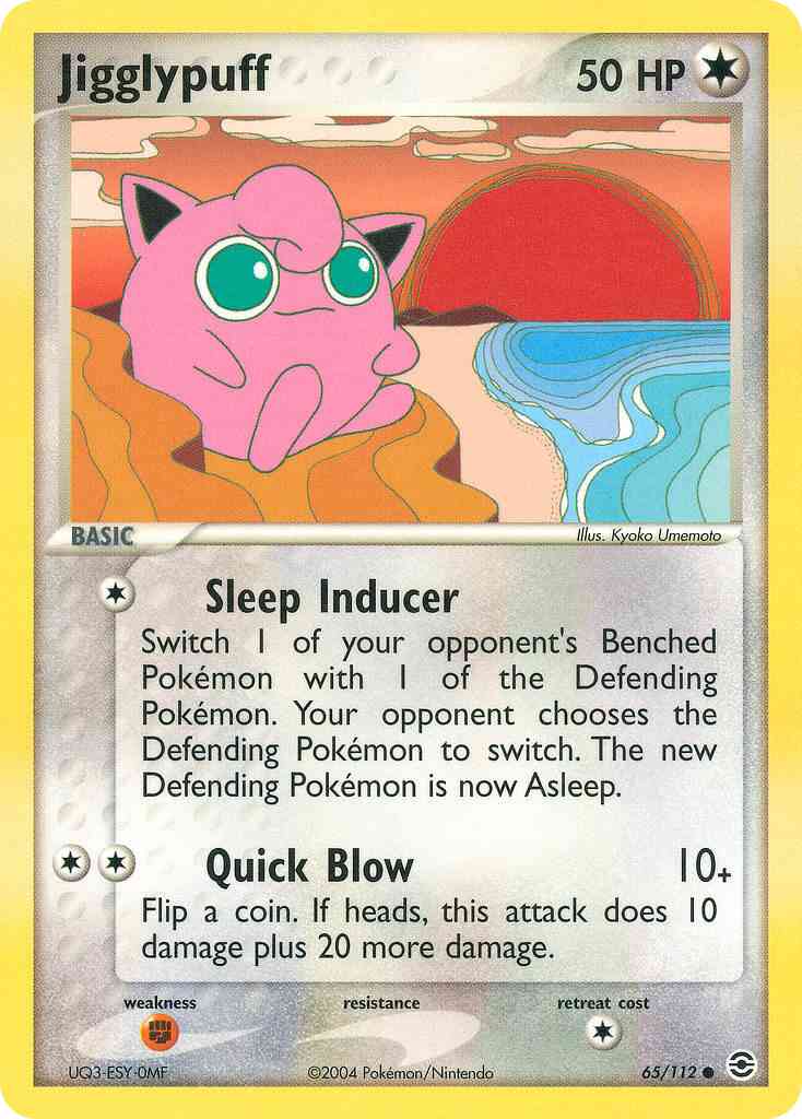Jigglypuff - 65/112 - Common [ex6-65] [Non-Holo]