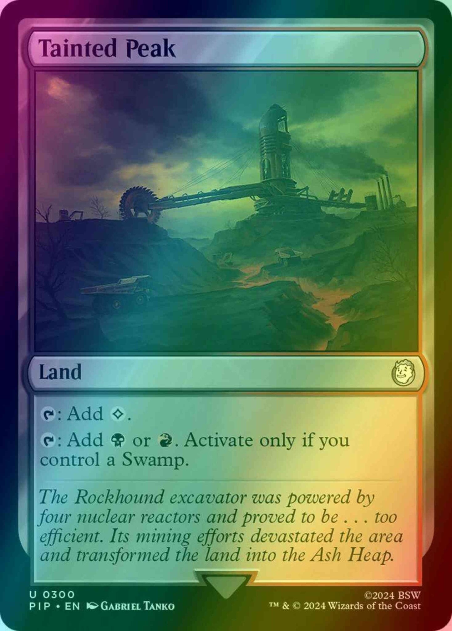 Tainted Peak [300] [Fallout] [Foil]