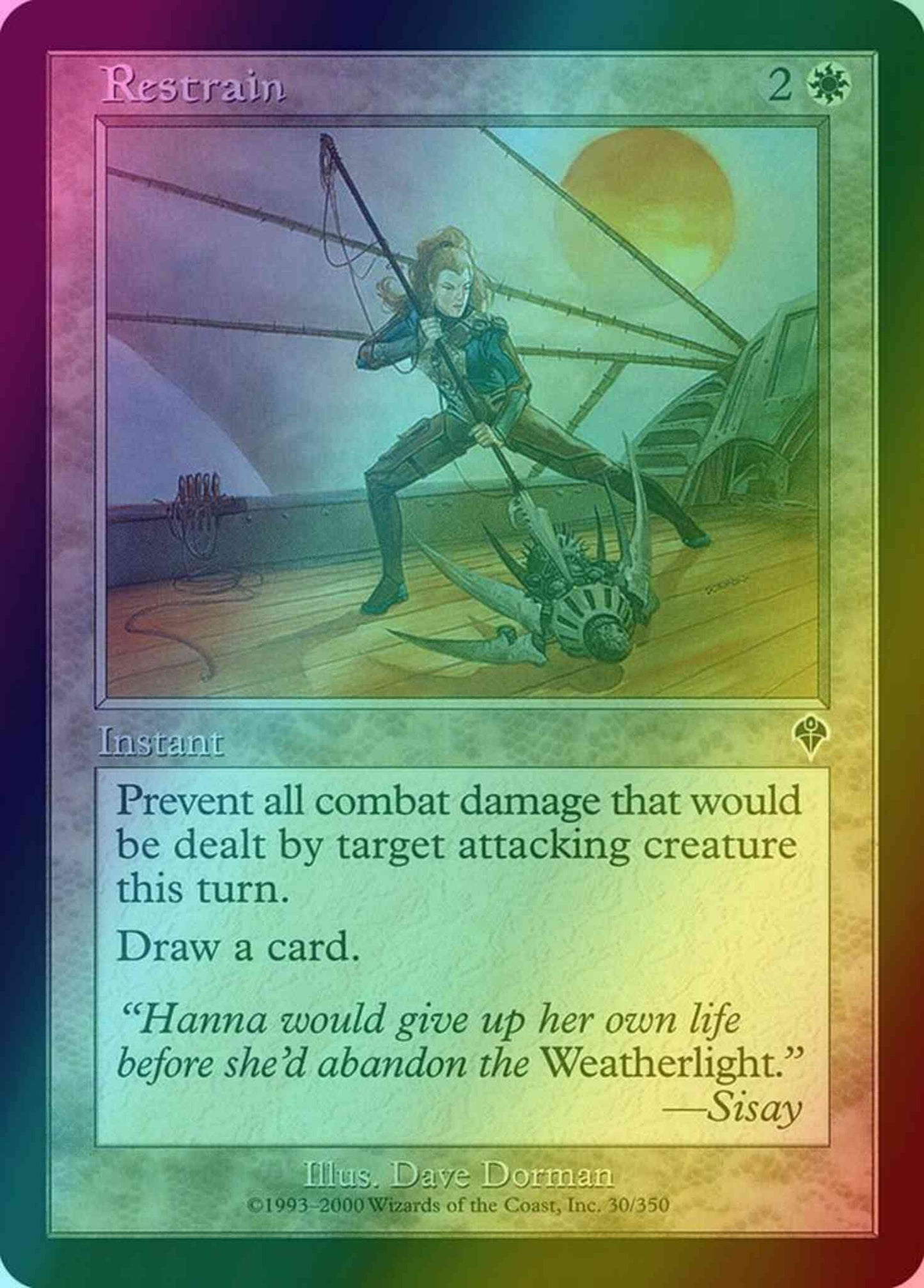 Restrain [30] [Invasion] [Foil]